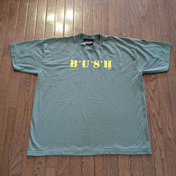 90's BUSH MASH Parody Artimonde/Giant Single Stitch T-Shirt Made in USA- XL - Picture 1 of 7